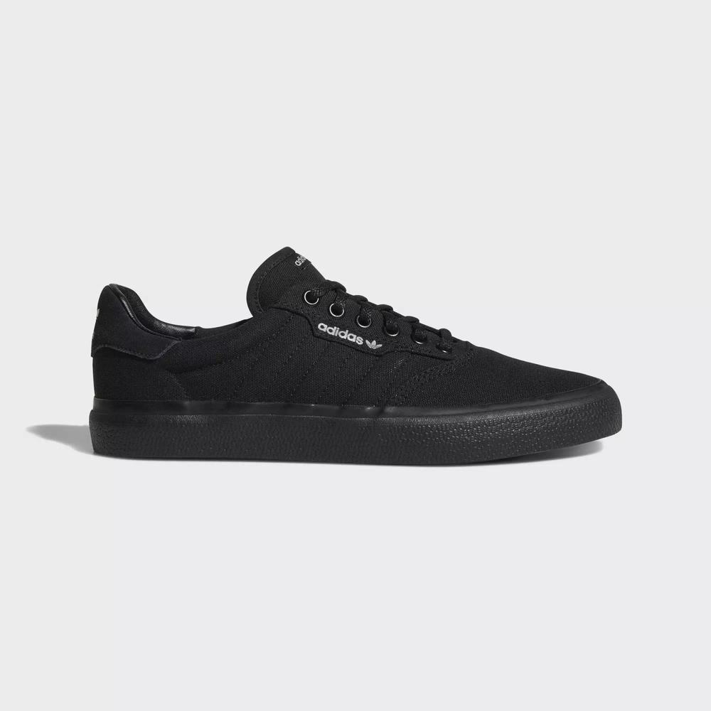 Adidas 3MC Vulc Tenis Negros Para Mujer (MX-99960)